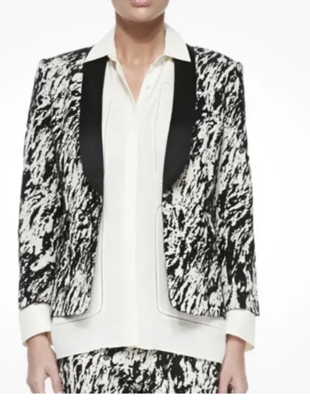 rag & bone Harper Jacquard Tuxedo Blazer Jacket sz.00
